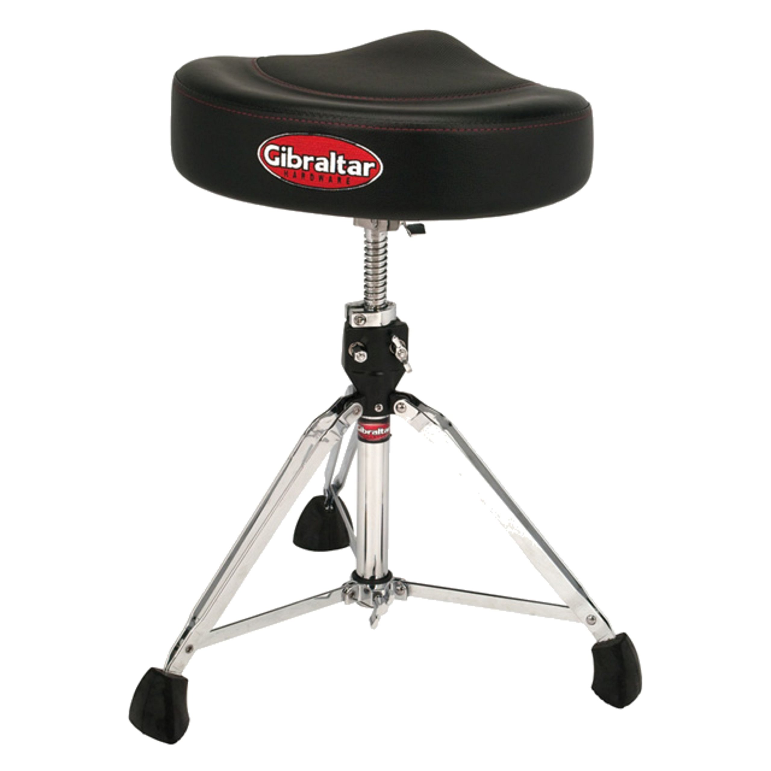 Gibraltar Hardware 9608-2T drum throne with 2-tone saddle seat