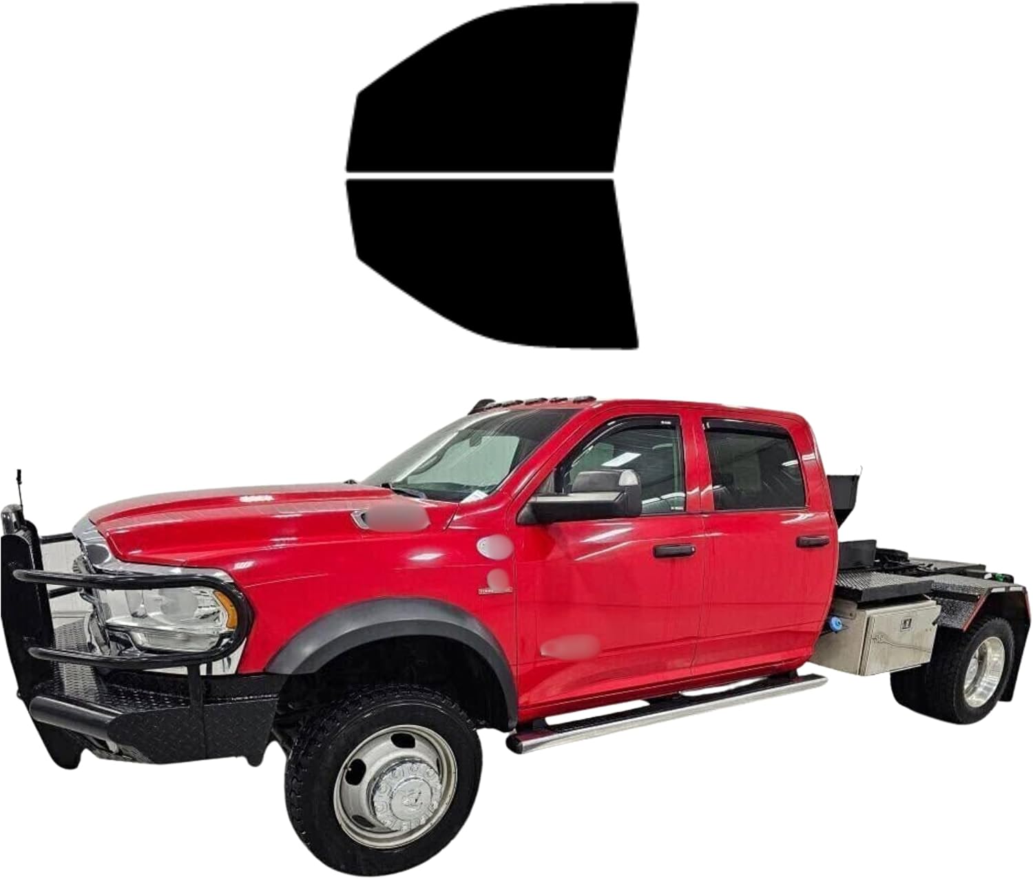 Precut Tint Kit Nano Carbon Film for Dodge Ram 3500 EXT 4DR Truck 2010-2026 Driver and Passenger Windows Computer Cut to Custom Fit Your Windows.. (35% All)