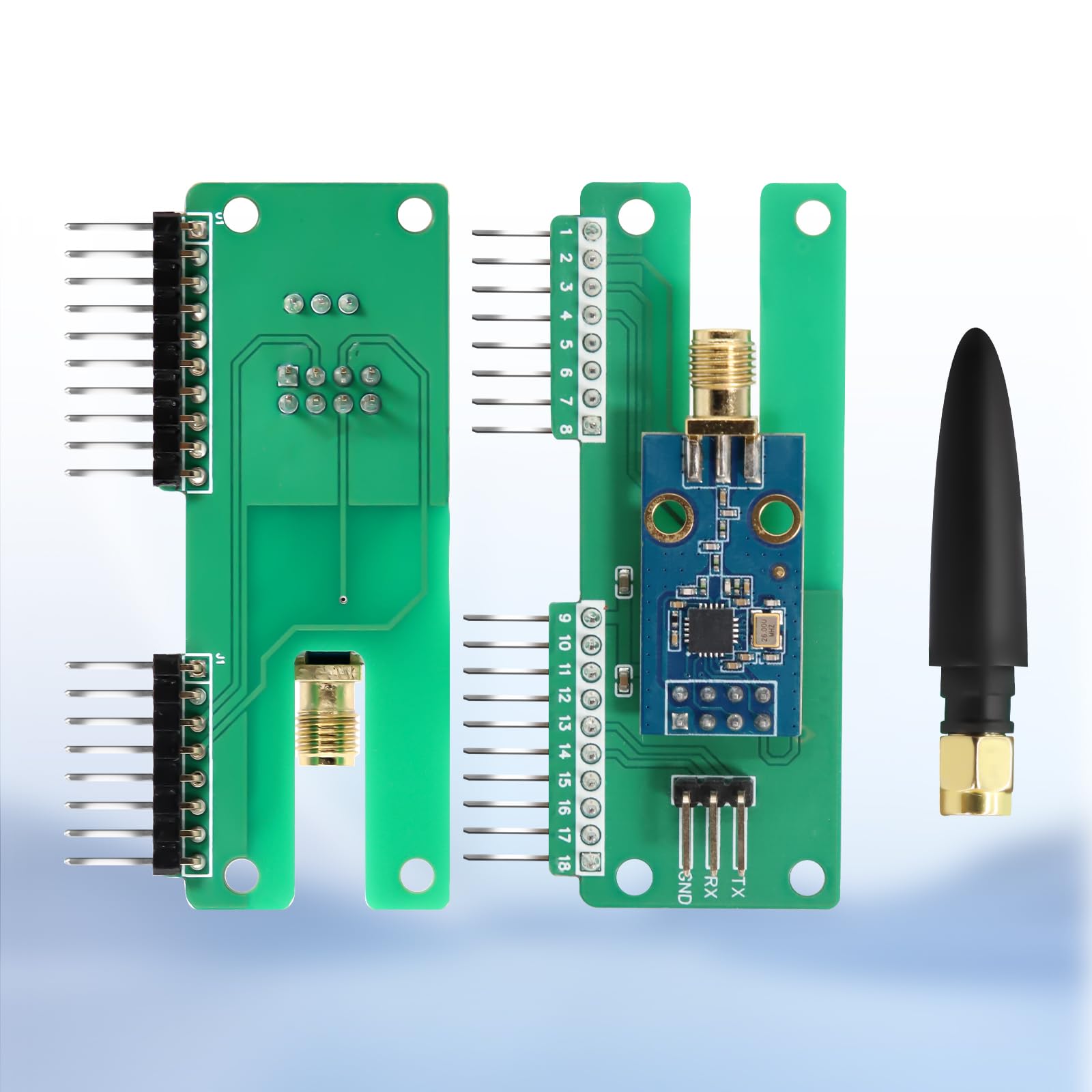 Module CC1101 pour Flipper Zero, Carte de développement SubGhz et émetteur-récepteur CC1101 avec connecteur d'antenne SMA