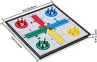 Vista 3 de Juego de ludo magnético y plegable, 9.75 in