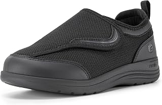 Diabetic Shoes for Women Extra Wide Width Adjustable Straps Slip on Walking Shoes with Arch Support for Swollen Feet, Bunions, Plantar Fasciitis Pain Relief