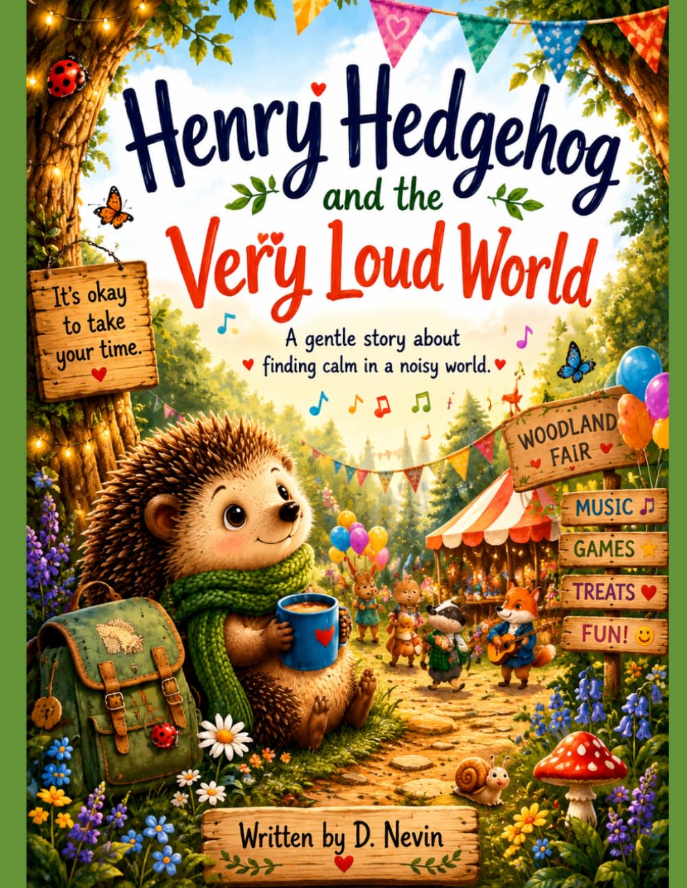 Henry Hedgehog and the Very Loud World: A gentle story about autism, sensory differences and understanding