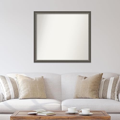 Miniatura 4 de Amanti Art Espejo personalizado, espejo de baño de plata oscura Domus, espejo de pared o espejo de tocador de baño sobre fregadero (35 x 39