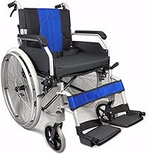 Lightweight Aluminium Folding self Propel Wheelchair with handbrakes and Quick Release Rear Wheels Free to Be Mobility Equipment