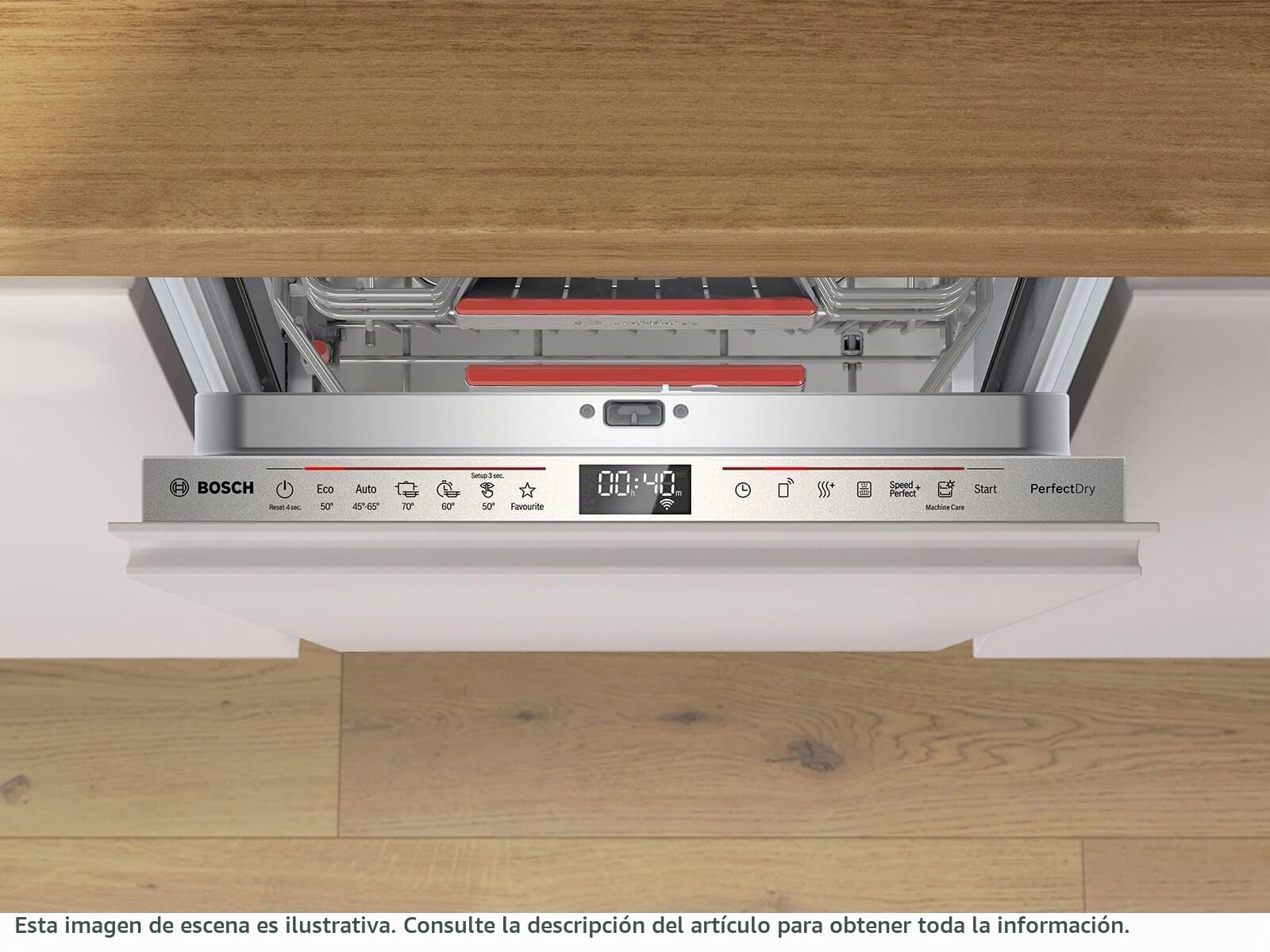 Bosch serie 6 spv6ymx08e lavavajilla completamente integrado 10 cubiertos b
