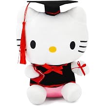 2026 Graduation Cat Plush - 7 Inch Class of 2026 Commemorative Decoration for Graduation Ceremonies, Party Displays & Keepsake Collections Blue