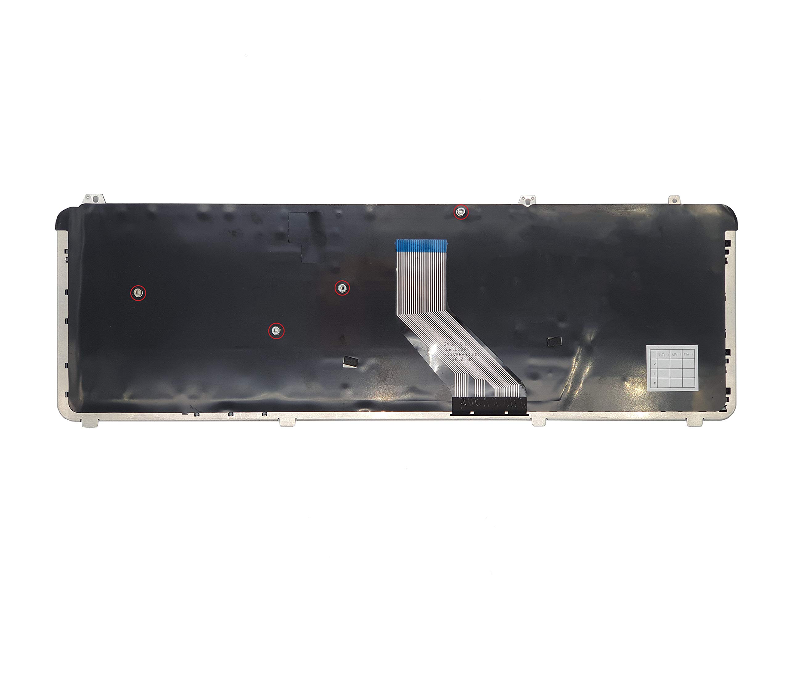 New Net Keyboards – Tastiera Italiana QWERTY Per HP Pavilion G6 E CQ58 – Senza Frame, Cavo Flat, Garanzia 365 Giorni