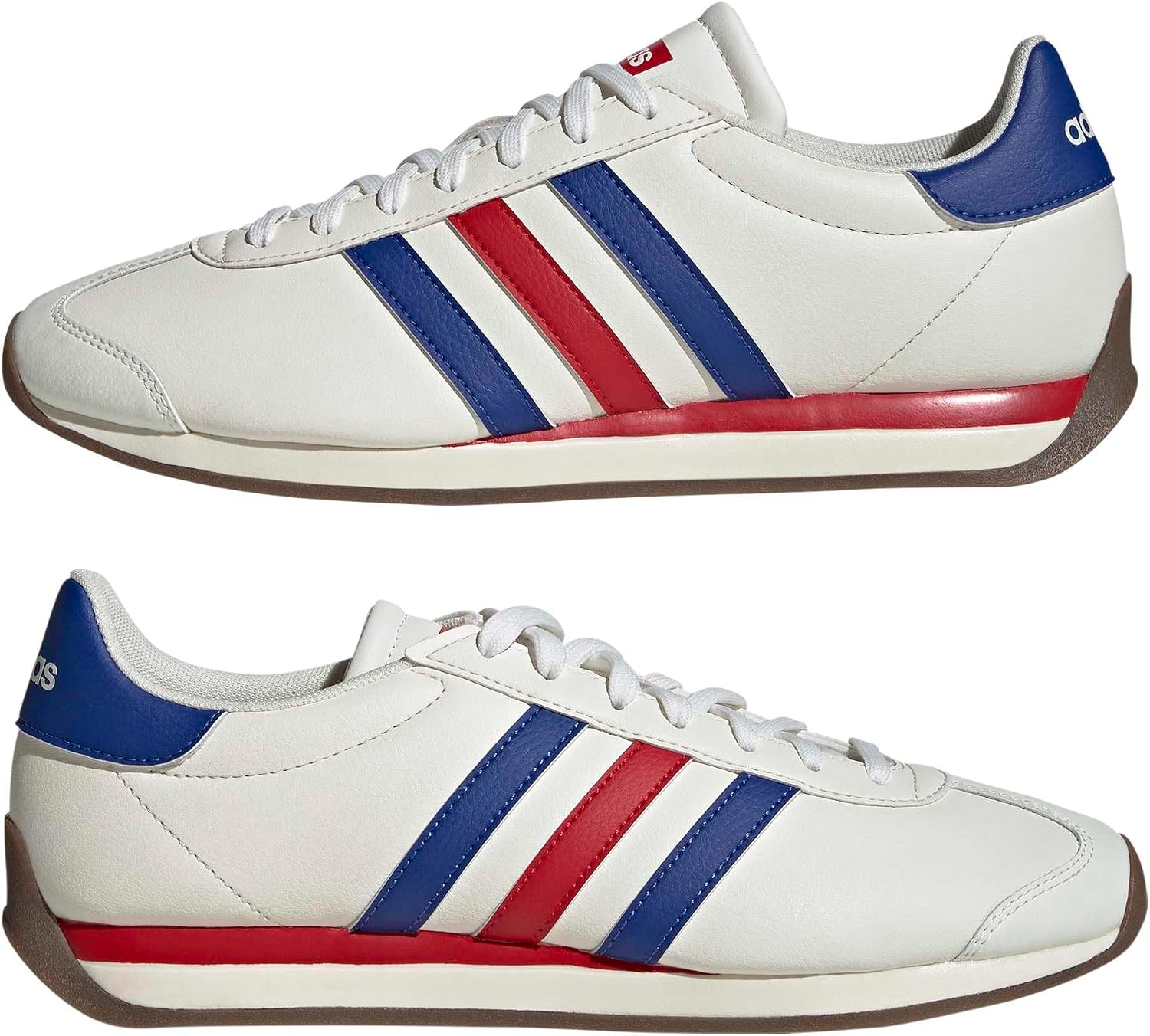 мужские кроссовки adidas RUNVISTA 25,5 см Core White/Team Royal Blue/Better Scarlet (HQ2317), фото 6