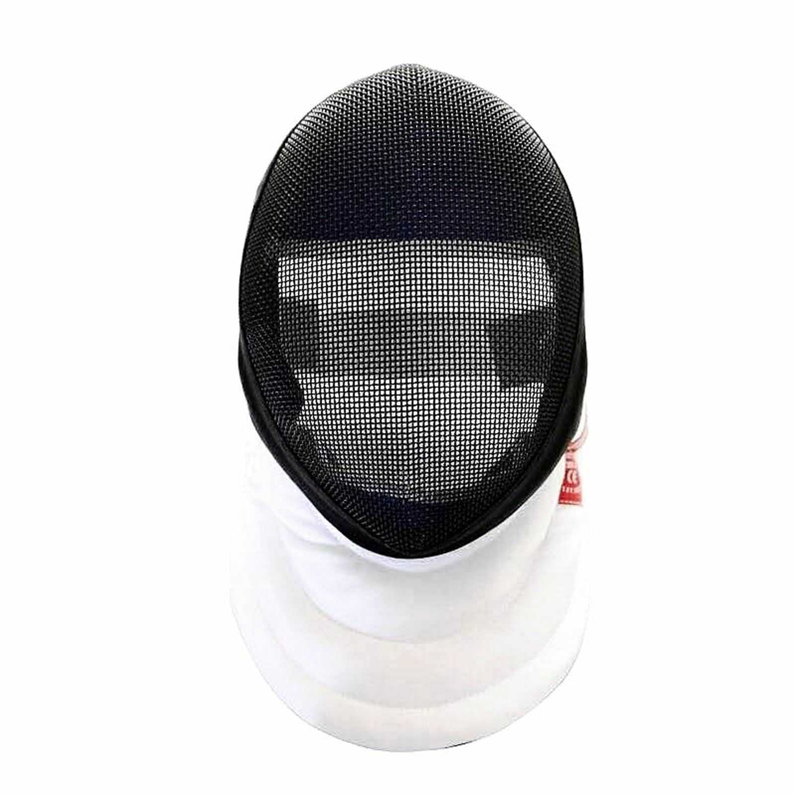 Satrjt Black(Dismantling) Fencing Helmet Foil Epee 350N Fencing Hat Fencing Training Equipment For Foil Epee Fencer (Thickness : Size : S)