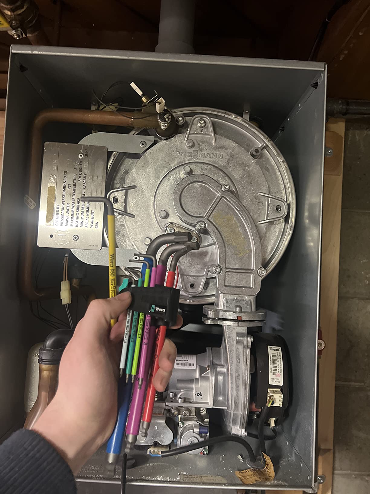 Wera Tools 05073593001 950 SPKL/9 SM N SB Long ARM HEX Key Set, One Size, Multi photo review