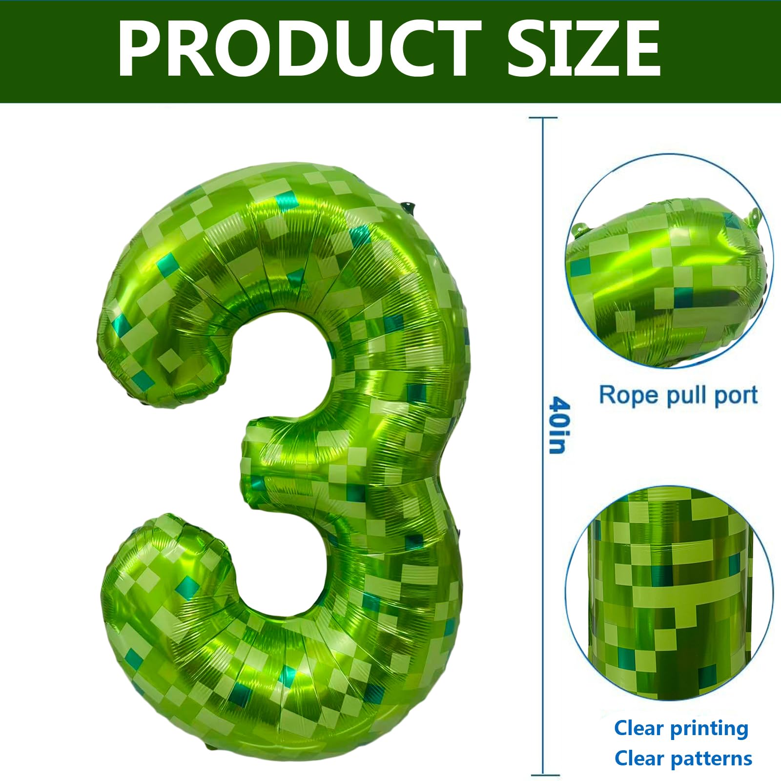 Red 0 balloon 40 Inch Giant Helium Foil Number 0 to 9 Red Balloon Birthday Wedding Party Digital Decorations (Number 0) — view 238