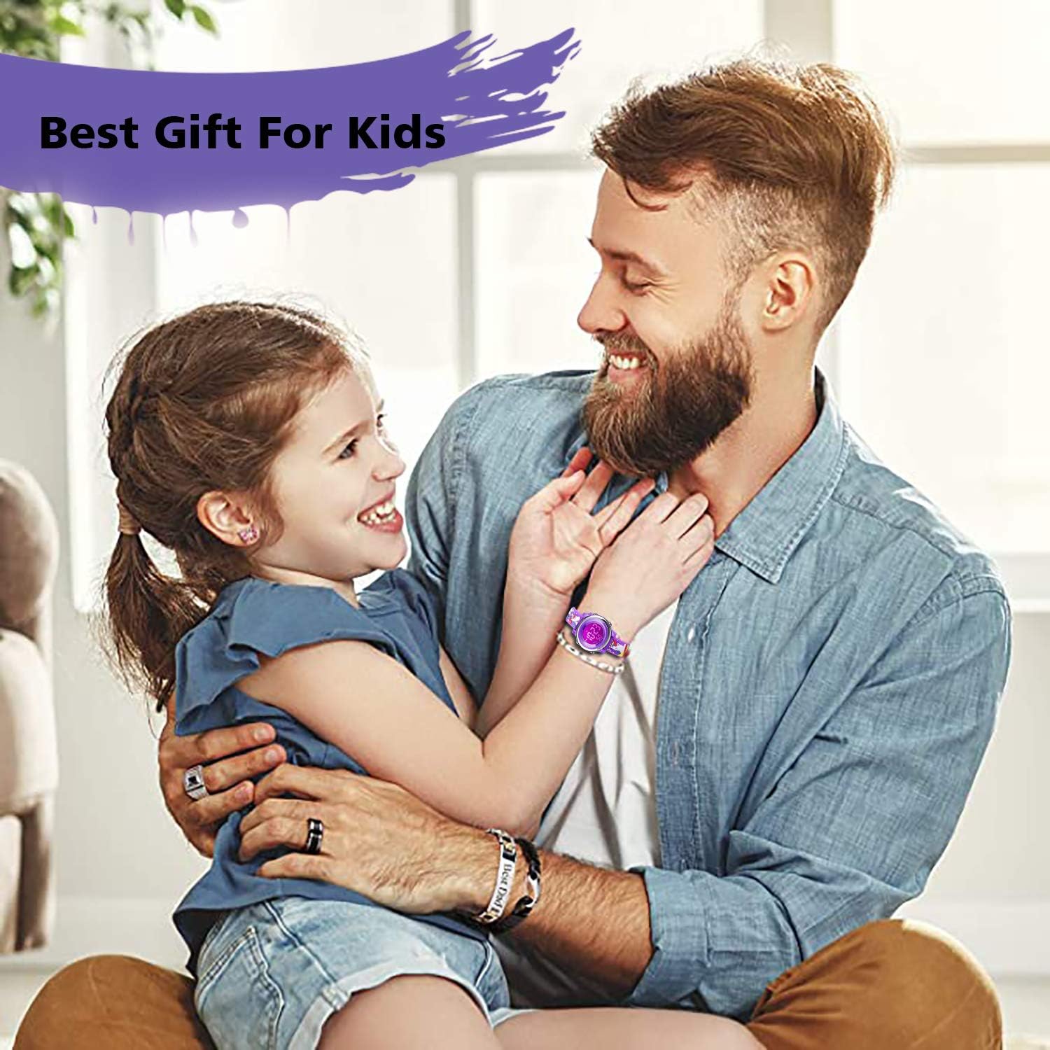 cofuo Kids Digital Sport Waterproof Watch for Girls Boys, Kid Sports Outdoor LED Electrical Watches with Luminous Alarm Stopwatch Child Wristwatch