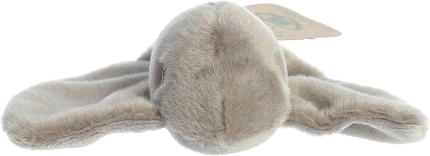 Aurora® Responsibly Made Eco Nation™ Eco Softies™ Stingray Stuffed Animal - Ideal for Playtime Adventures - Perfect for Birthdays or Just Because - Grey 9.5 Inches