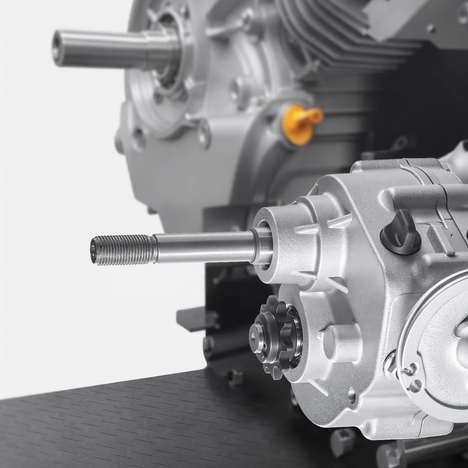VEVOR Frizione di Trasmissione Motore da 2-7 CV, Frizione di Trasmissione 2300 giri/min con 3 Modalità di Cambio Asse Bilanciato Dinamico, Frizione a Cambio Rapido per Kart UTV, Frizione Motore
