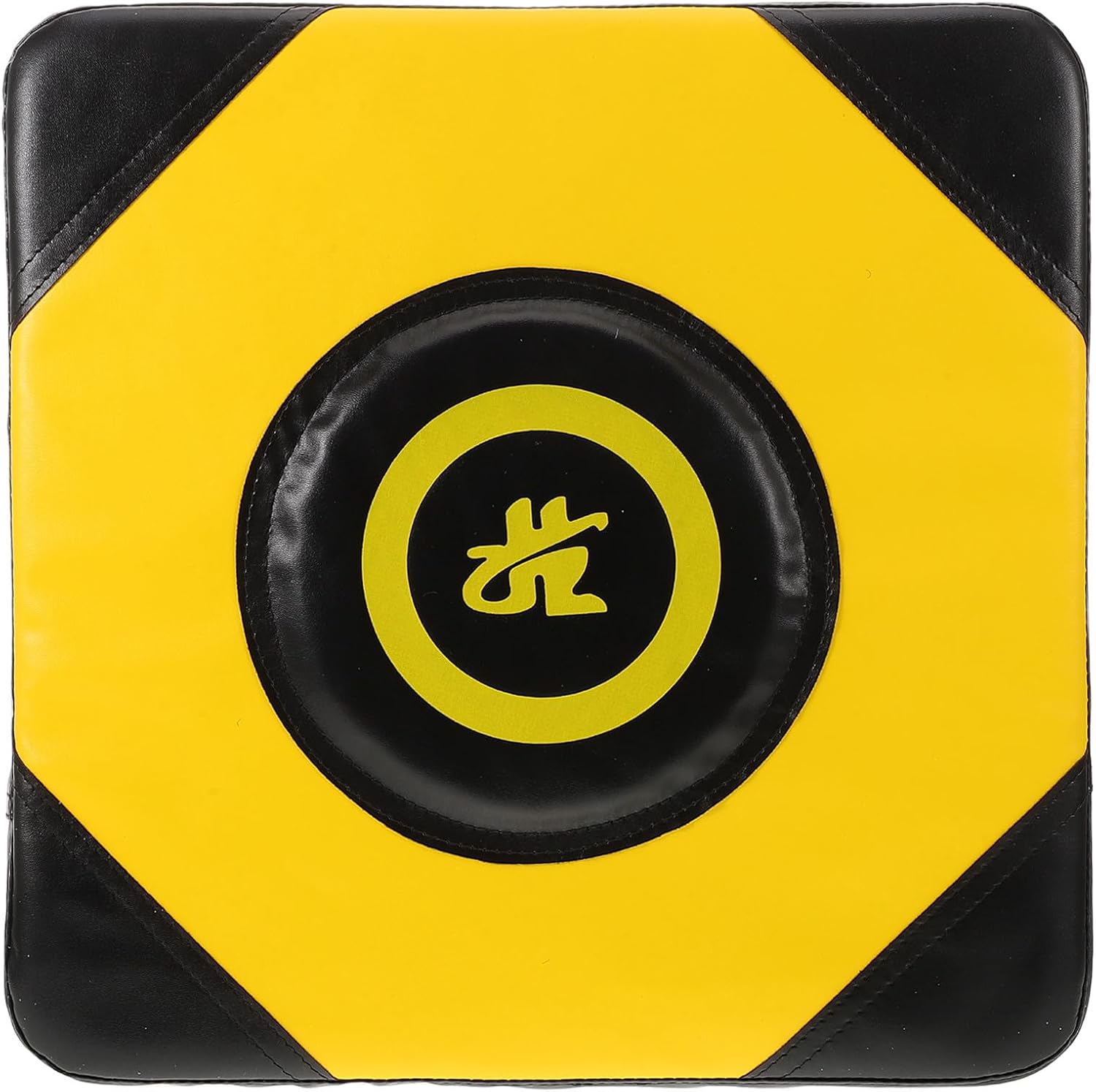 Wall Mounted Boxing Pad and Punching Cushion Pu Material Large Yellow Target Board for Home Fitness Taekwondo Kickboxing Training