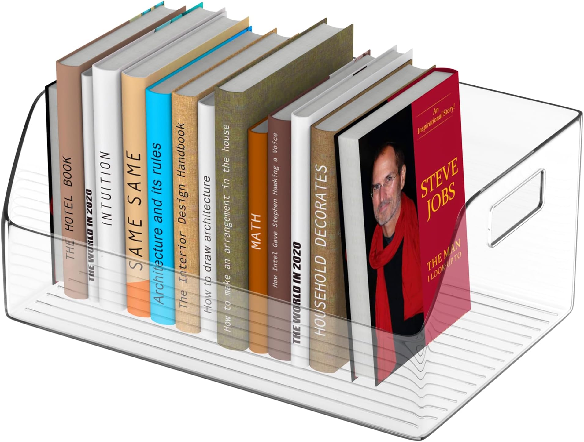 PRIME PICK Elegant Book Shelf - Perfect Book Organizer for Home Library - Sturdy Bookshelf for Books - Ideal Book Storage Solution for Living Room, Bedroom, or Office - Easy to Assemble Book Self