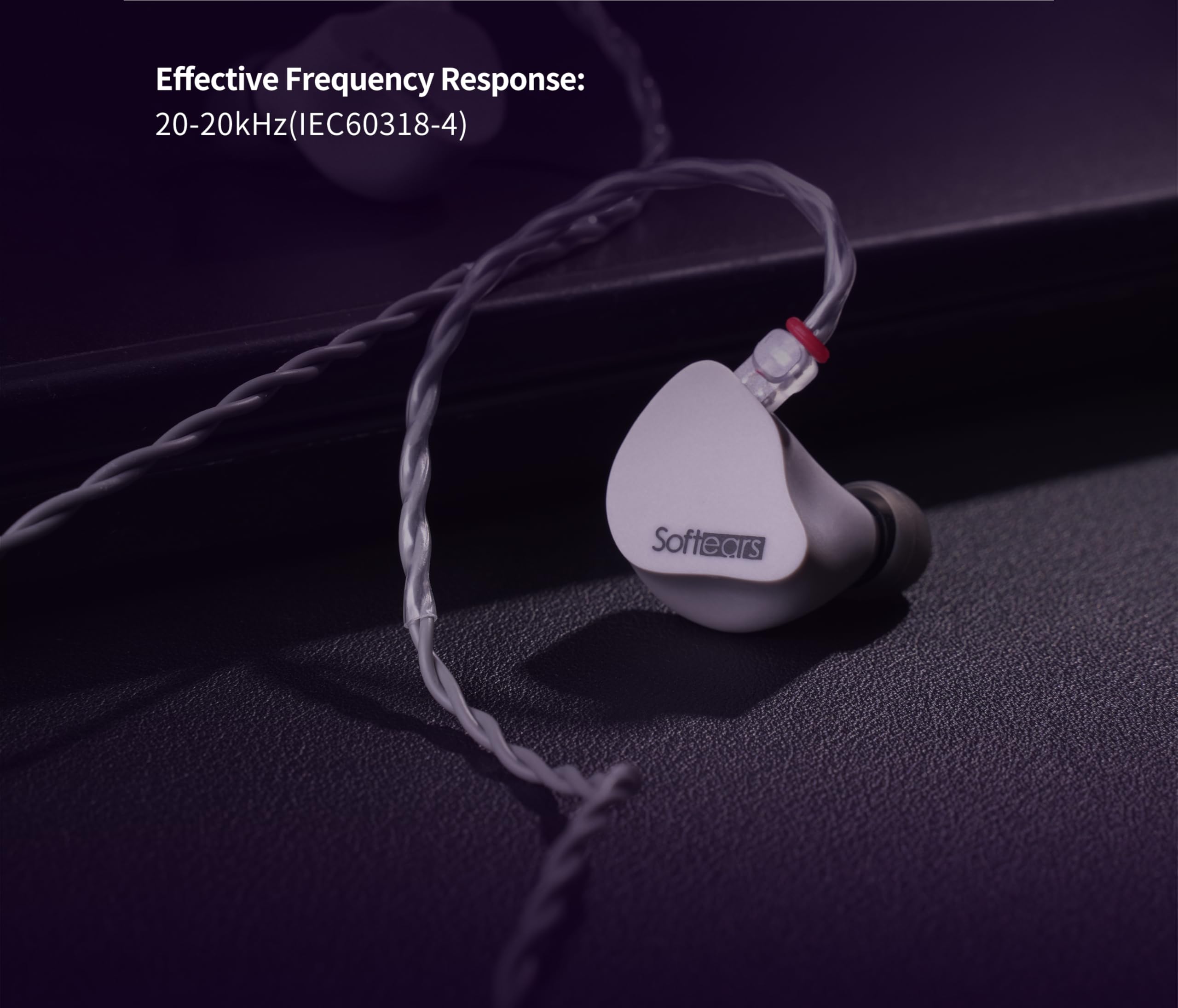 Fanmusic Softears STUDIO2 HIFI 2 wyważone przetworniki armatury słuchawki douszne słuchawki 0,78 mm 2 piny