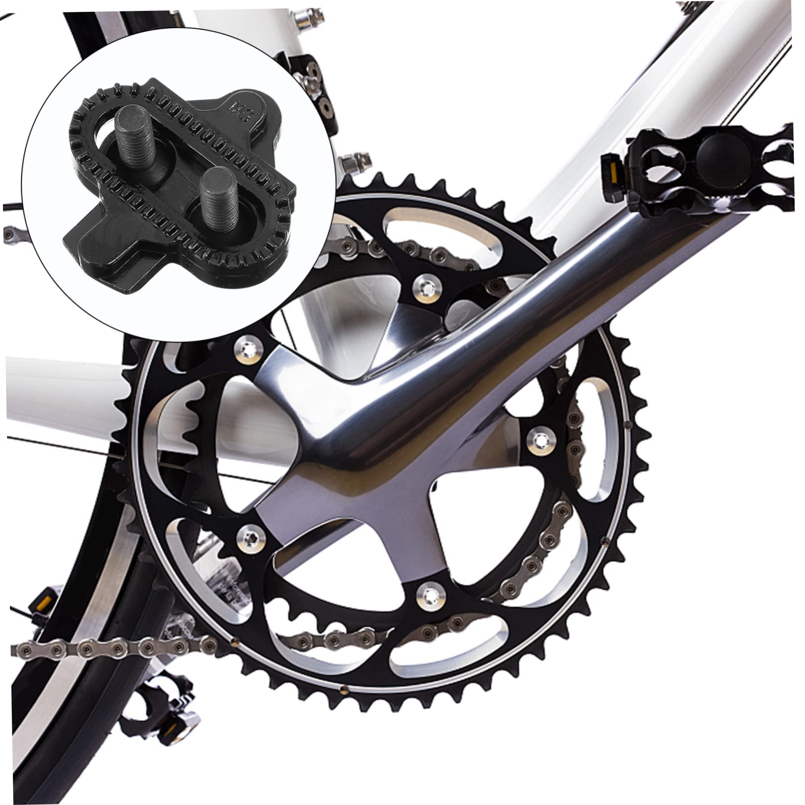 BESPORTBLE 1 Pair Bicycle Cleats Pedal Cleat Bike Pedal for Exercise Mountain Bike Cleat Mountain Bicycles Cleat Bike Accessories Spindle Bike Pedal Cleats for Mountain Bike Cleat for Pedal