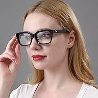 Vista 15 de DXYXYO Reading Glasses 0.50 Women Blue Light Blocking Men Square Computer Readers 3 Pack Fashion Oprah