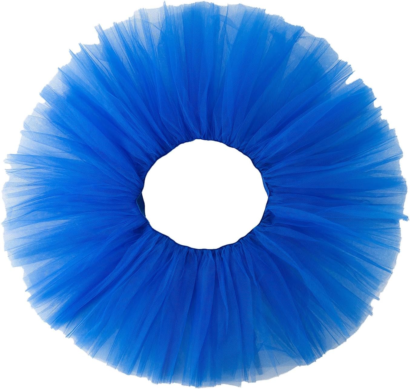 Lanzom Tutus for Women Adult Tutu Skirts Costumes 4 Layered Womens Tutu Skirts for Girls Teens Halloween Ballet(Z-Royal Blue) - Image 3
