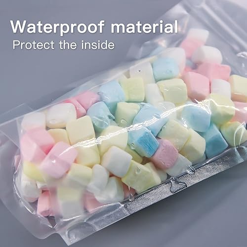 Miniatura 4 de 100 bolsas resellables, bolsas transparentes de 5.5 x 8.7 pulgadas, bolsas de almacenamiento de alimentos con cierre de cremallera para productos de