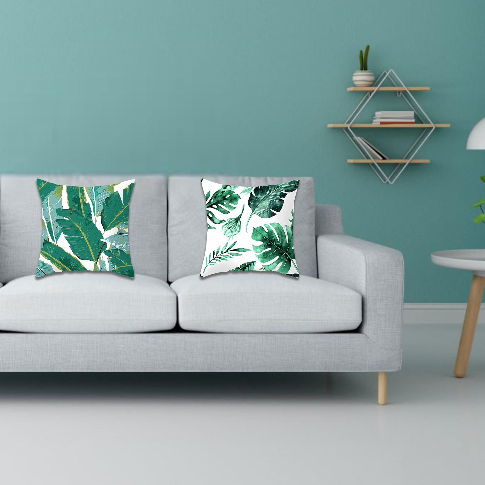 Betadistor Cushion Covers Set-of-4 Decorative Green - Image 4