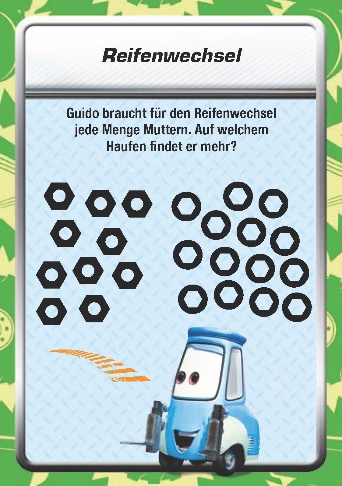 Disney Lernspielbox - Cars: Erstes Rechnen: Mit 50 Übungen