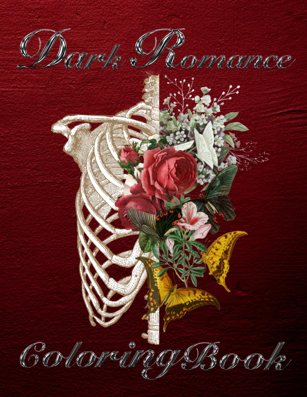 Dark Romance Adult Coloring Book