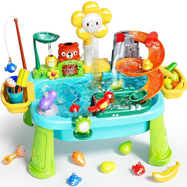 Sensory Play Sink with Electric Faucet