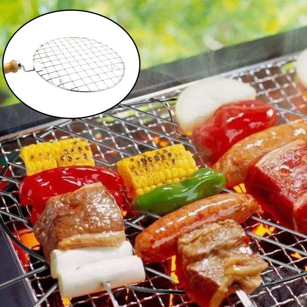 Khandekar Stainless Steel Round Wire Roaster Rack, Roti Jali, Papad Jali, Chapati Grill - 8 inch (20 cm) image 3