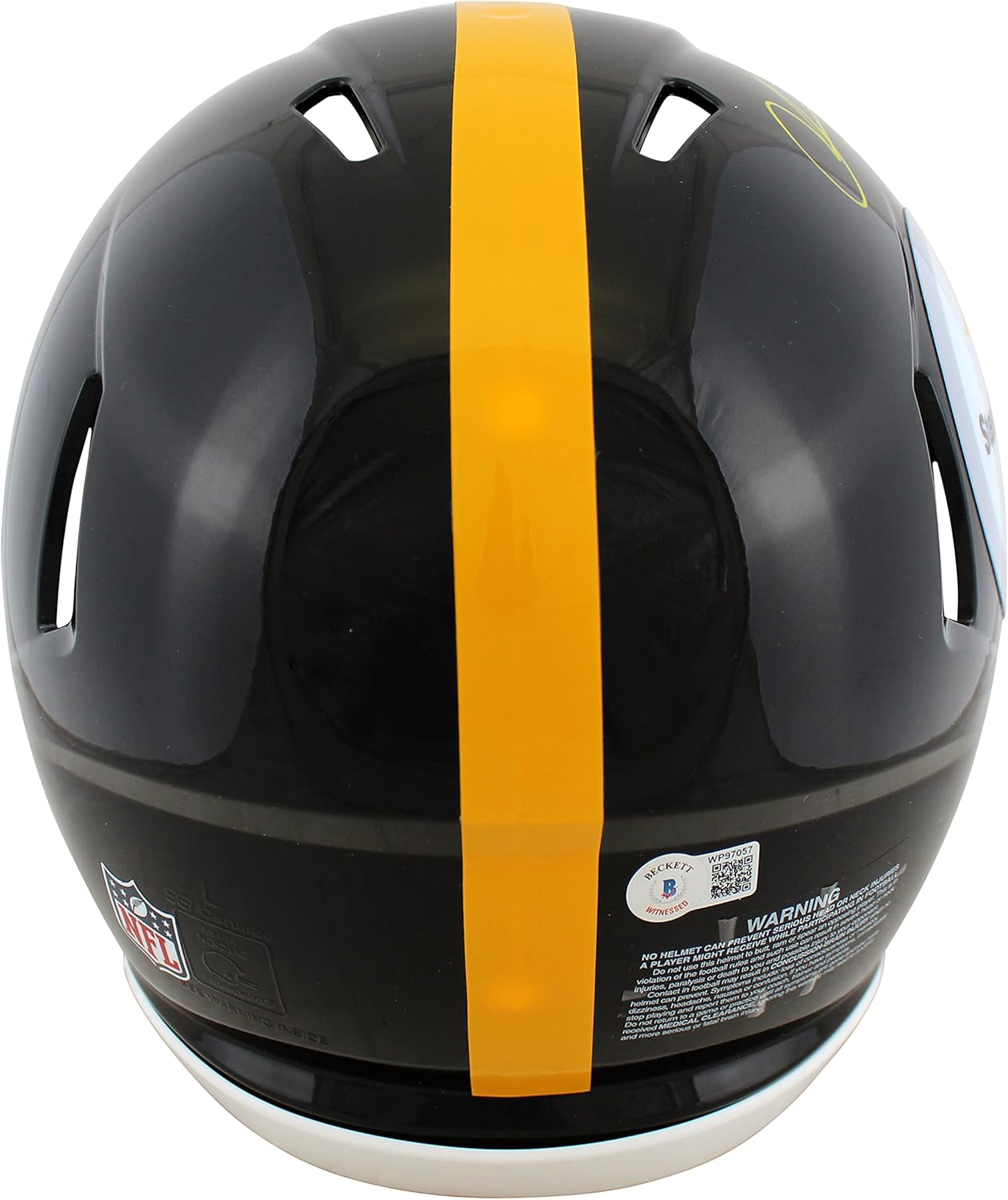 Steelers Chase Claypool Mapletron Signed Full Size Speed Proline Helmet BAS Wit