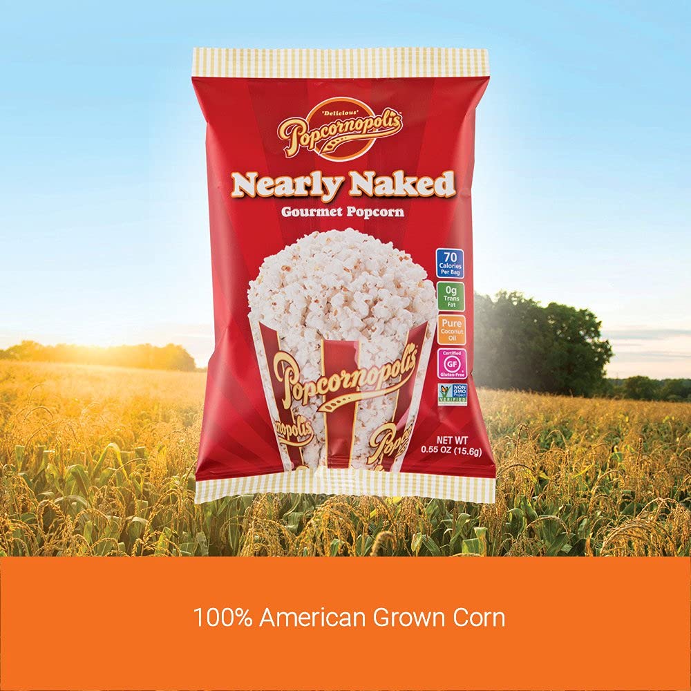 Buy Popcornopolis Gourmet Popcorn Single Serving Variety Pack, 25 Ounce