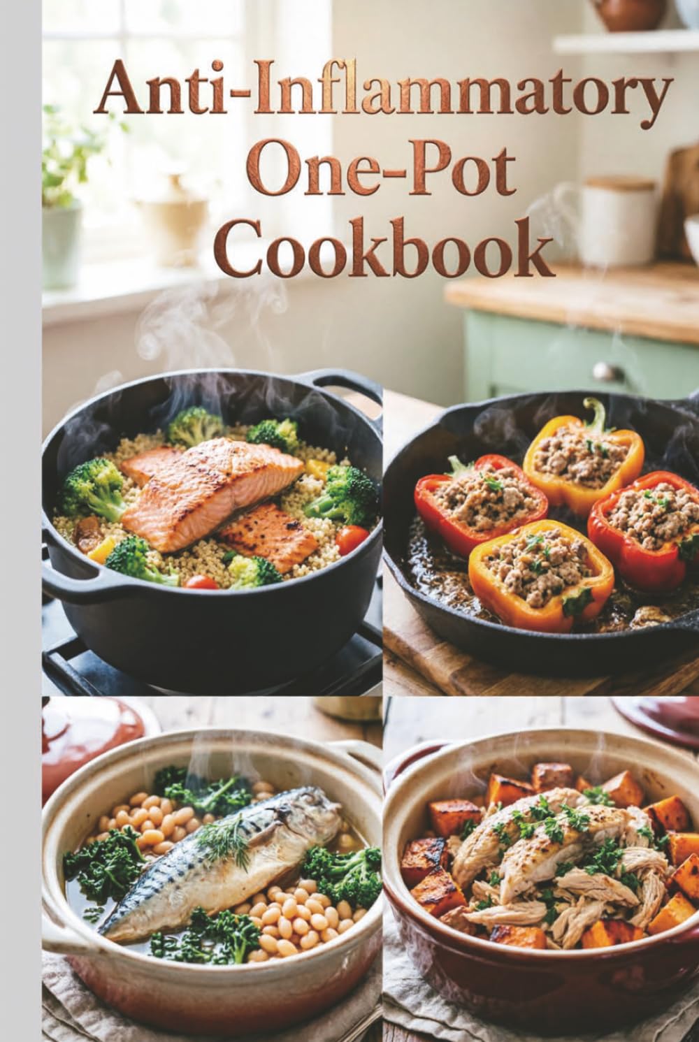 Anti-Inflammatory One-Pot Cookbook: Simple One-Pot Meals for Busy Nights and Easier Cleanup to Reduce Inflammation, Ease Stiffness, and Build Simple ... Habits (Anti-inflammatory healthy recipes)