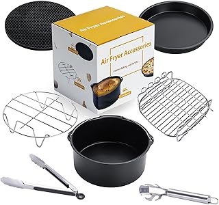 Akcesoria do frytkownicy Airfryer, blacha do pieczenia,forma do pieczenia, ruszt, podstawka pod garnek z nieprzywierającą powłoką, do modelu XL 3,2 litra