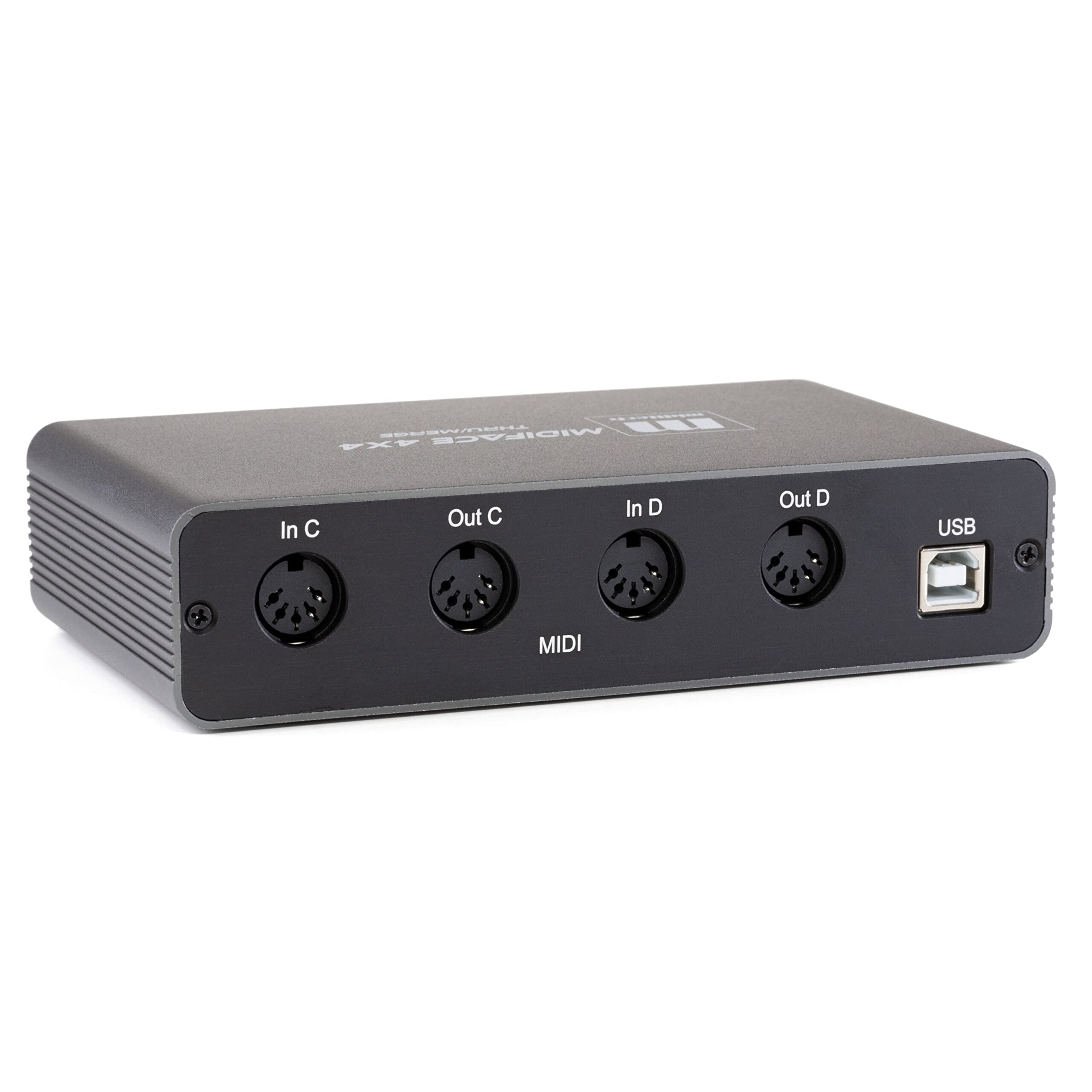 Miditech MIDIFACE 4x4 thru/merge 4 IN + 4 OUT + stand alone - Interface MIDI
