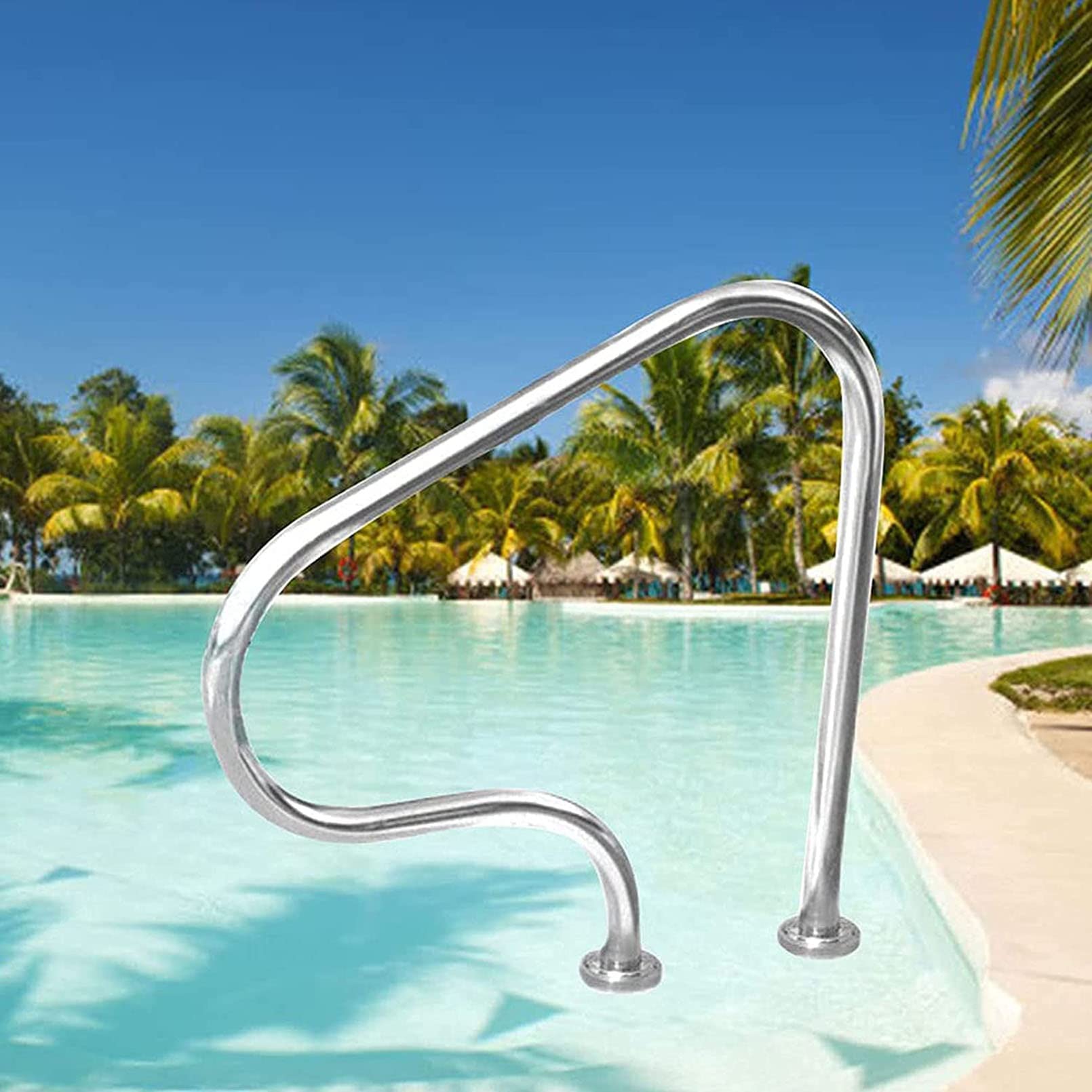 Couverture De Main Courante De Piscine En Néoprène - Antidérapante, Avec Fermeture éclair - Plusieurs Longueurs