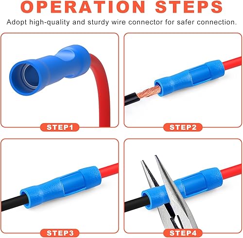 Vista 11 de Zhushan Paquete de 6 portafusibles en línea de 12 V impermeables – Portafusibles de hoja ATO/ATC de 12 AWG con cubierta – Kit de fusibles