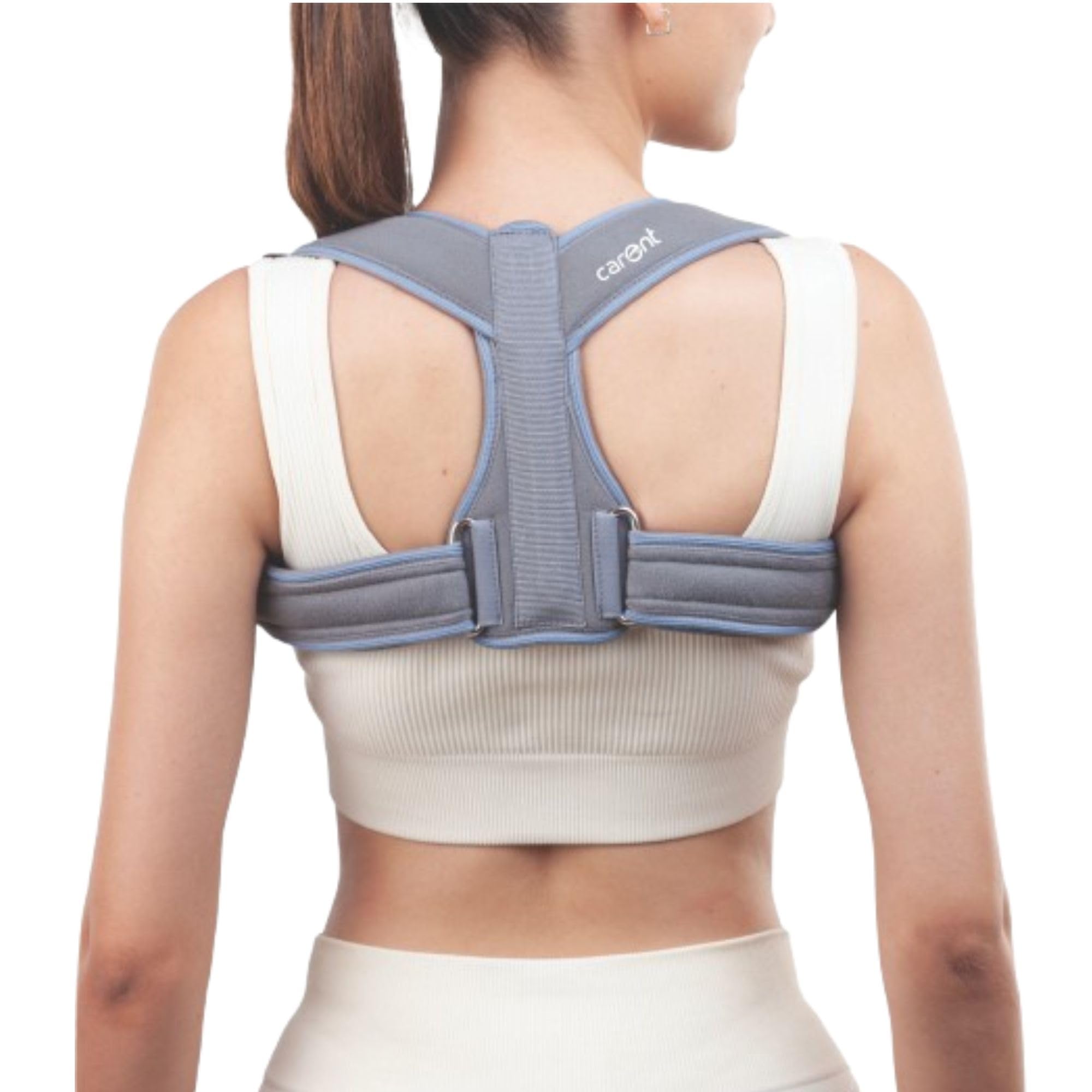 Carent Adjustable Clavicle Brace Velcro β Shoulder Posture Corrector for Clavicle Fracture Back Support and Shoulder Alignment (XL)