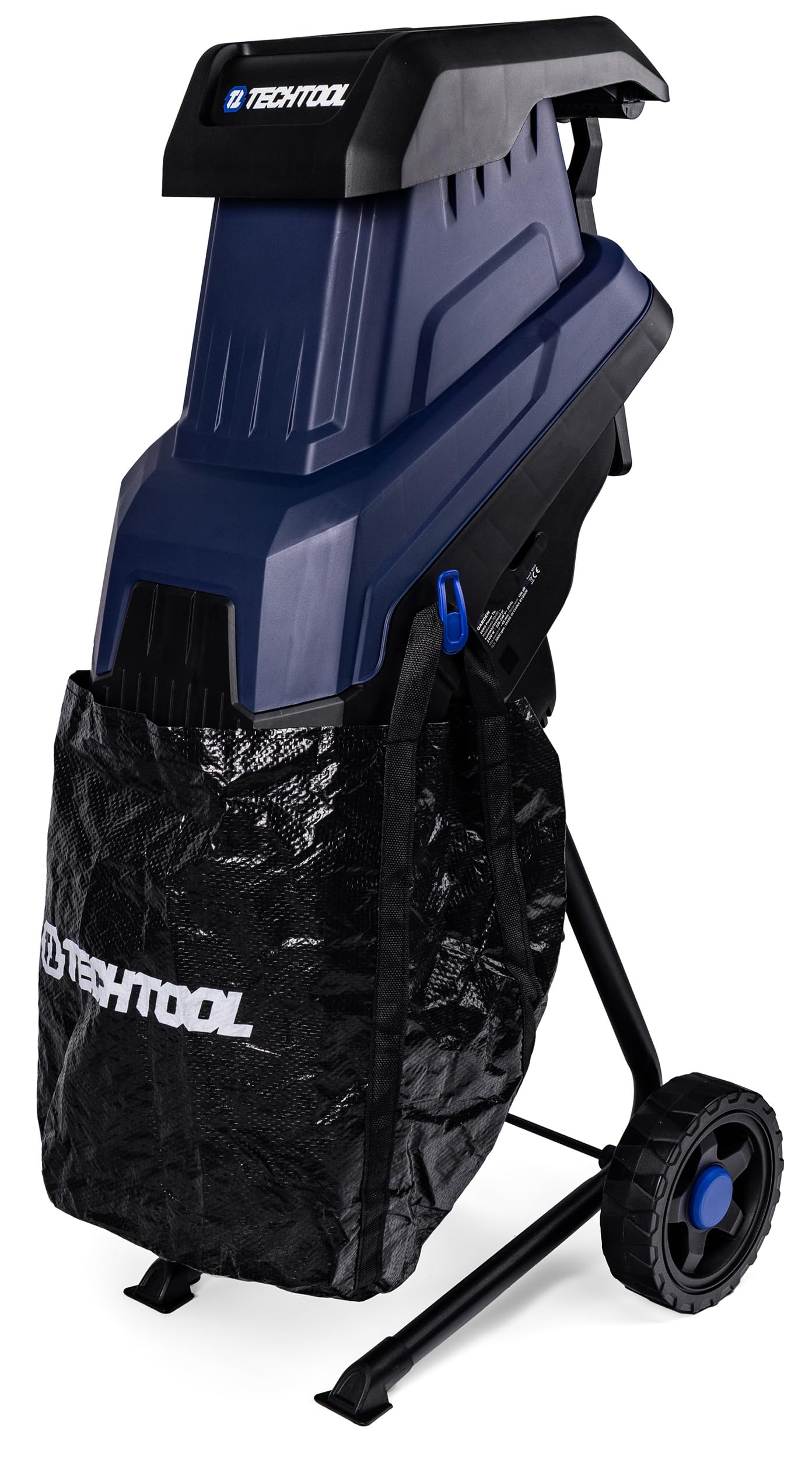 Elektro-Gartenhäcksler 2400 W, bis 40 mm, 3 SK5-Wendemesser TTBS01