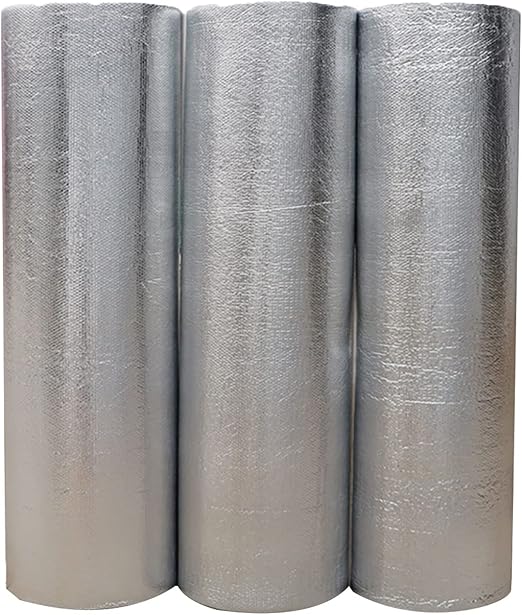 Amazon Co Jp 断熱シート 遮熱シート 断熱マット アルミ蒸着断熱材 緩衝材 厚さ5mm 断熱材 アルミ保温シート 断熱ボード 断熱シート 軽量耐熱断熱布 湯器の配管 ダクトの保温 保冷に リフォームに 屋根裏に 床下に 車に 車中泊 キャンピングカーに 車庫に 仮設住宅に