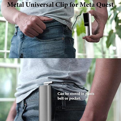 Miniatura 4 de Geekria VR Power Bank Organizer Compatible with Meta Quest 32 Pro, VR Link Cable Clips, Virtual Reality Game Accessories
