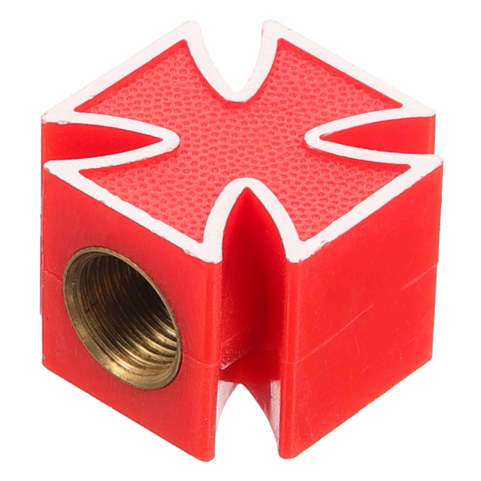 Thickened Rotating Cosmetics Storage Box (Transparent Green) Small Tire Valves Caps Car Tires Valves Caps Stem Caps Novelty Cross Shaped Valves Caps Car Tire Valves Caps