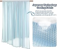 Vista 8 de Cooling Blankets for Hot Sleepers - Extreme Thin Bed Throw Blanket for Summer, Lightweight Cold Blankets,Cool Sheet for Bed,Sofa(Throw Size 50" x