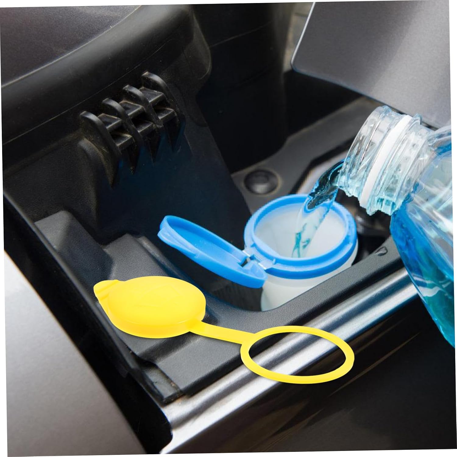 Generic Universal Fit Car Windshield Washer Fluid Cap Fluid Reservoir Cap for Car Window Washer
