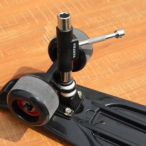 Vista 44 de Vanpro Herramienta de patinaje todo en uno. Se utiliza para la instalación y mantenimiento de varias patinetas y patines, etc.