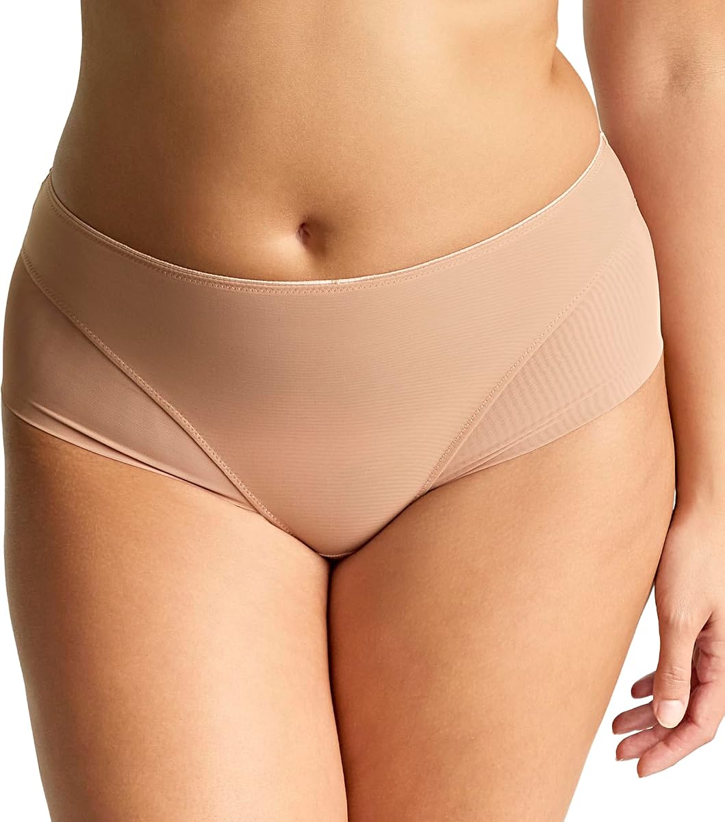 Panache Tango Essence Bragas breves profundas para mujer: forro de malla, ajuste moderno, comodidad VPL mínima