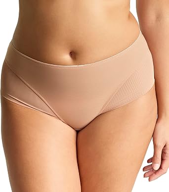 Panache Womens Tango Essence Deep Brief Panties Mesh Lined, Modern Fit, Minimal VPL Comfort