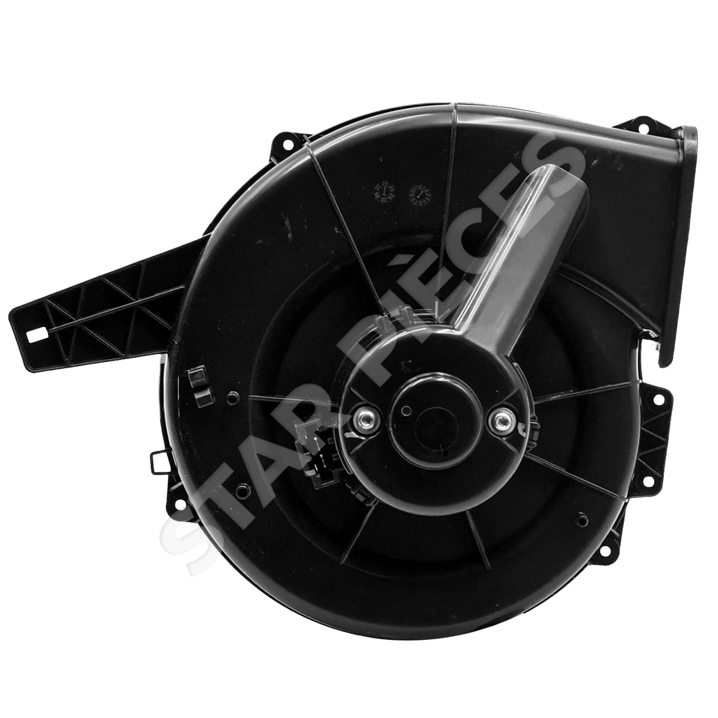 Pulseur d’air compatible pour Polo 4, Polo 5, Ibiza 3, Ibiza 4, Audi A2, Fabia 1 et 2, Fox, Cordoba, Roomster. Ventilateur chauffage, climatisation, désembuage. 6Q1820015