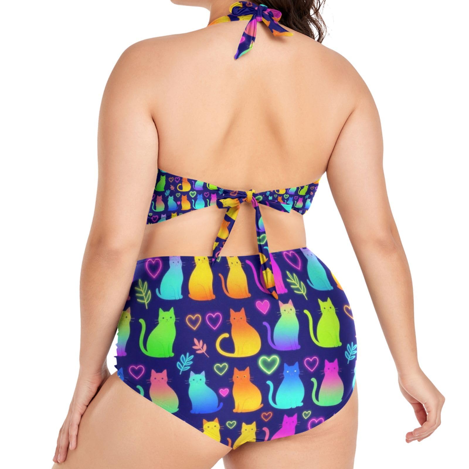 FRODOTGV Stroje kąpielowe damskie plus size L-4XL