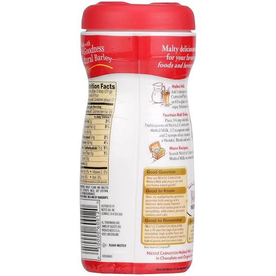 Nestle Carnation Original Malted Milk (13 oz.)